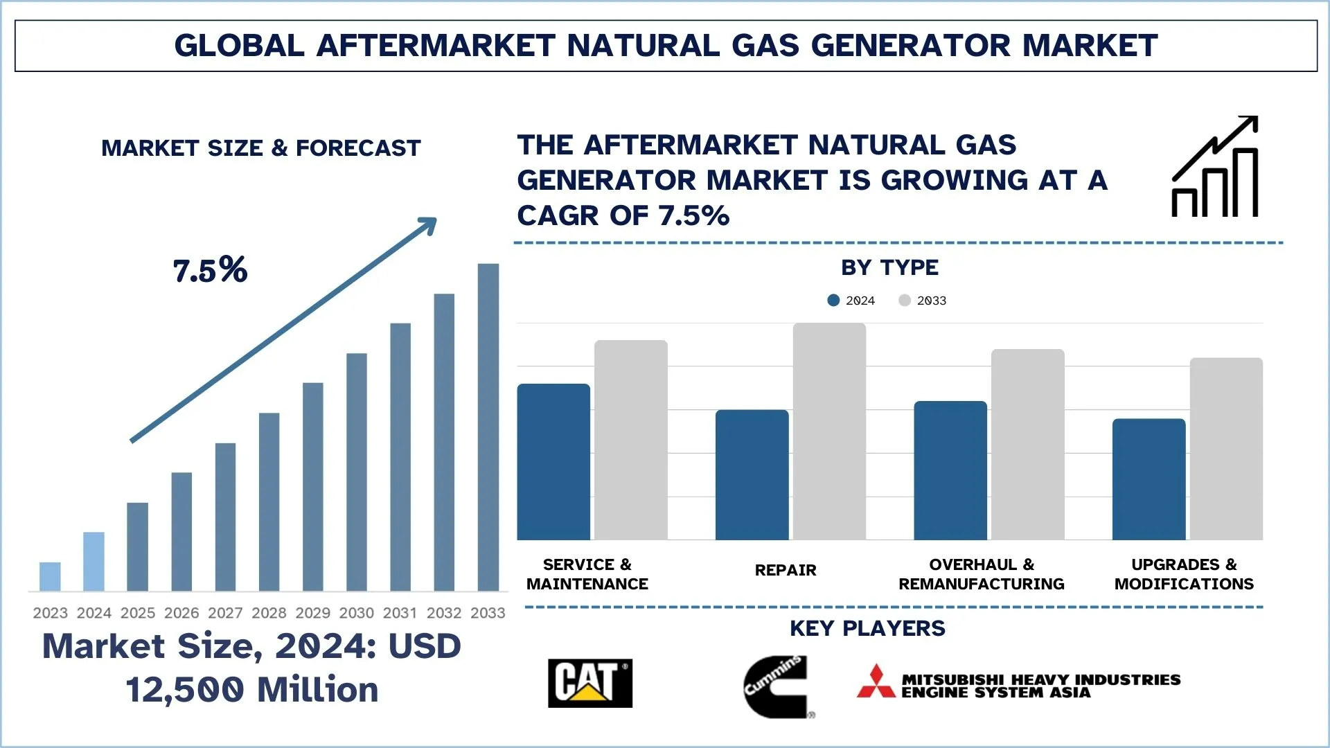 Global Aftermarket Natural Gas Generator Market Size & Forecast