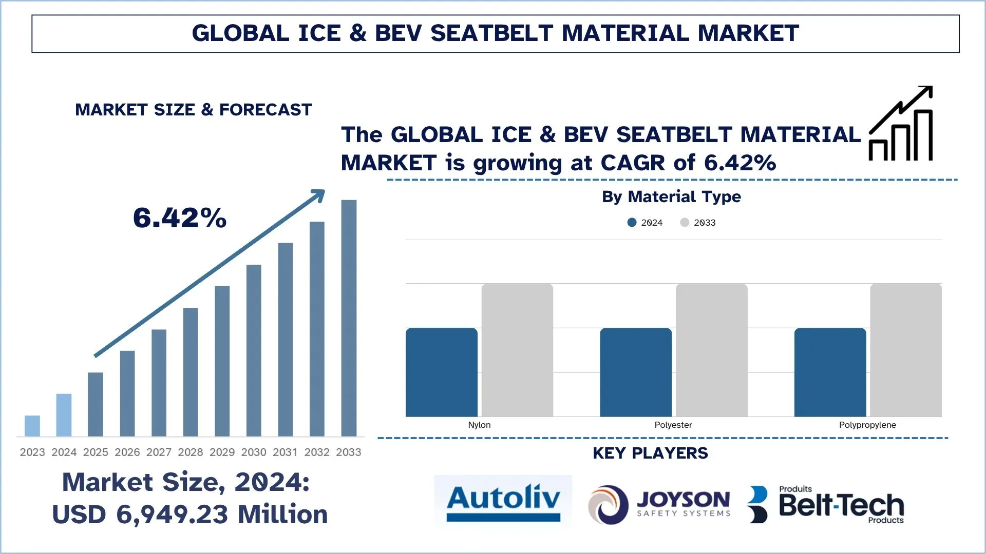 Global ICE & BEV Seatbelt Material Market Size & Forecast